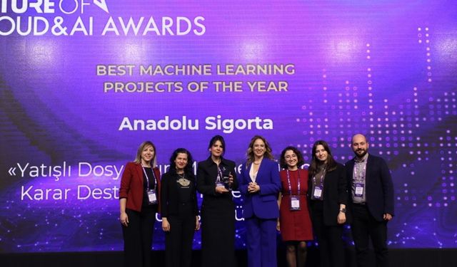 Anadolu Sigorta, Future of AI & Cloud Awards’ta iki yapay zeka ödülü aldı